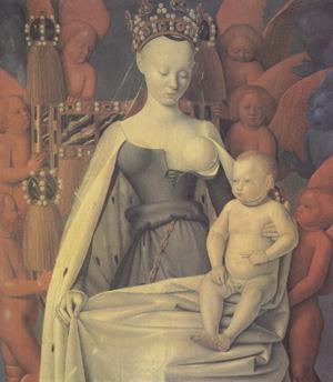 Jean Fouquet Virgin and Child (nn03) France oil painting art